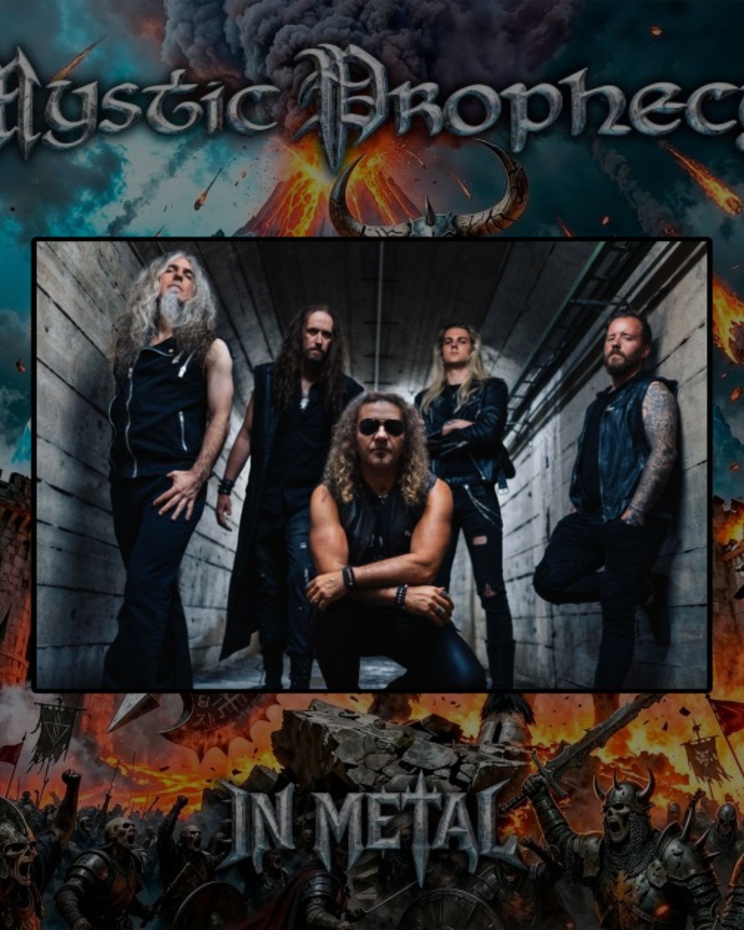 MYSTIC PROPHECY Release Video for Career-Fastest Track “Angels Are Falling”