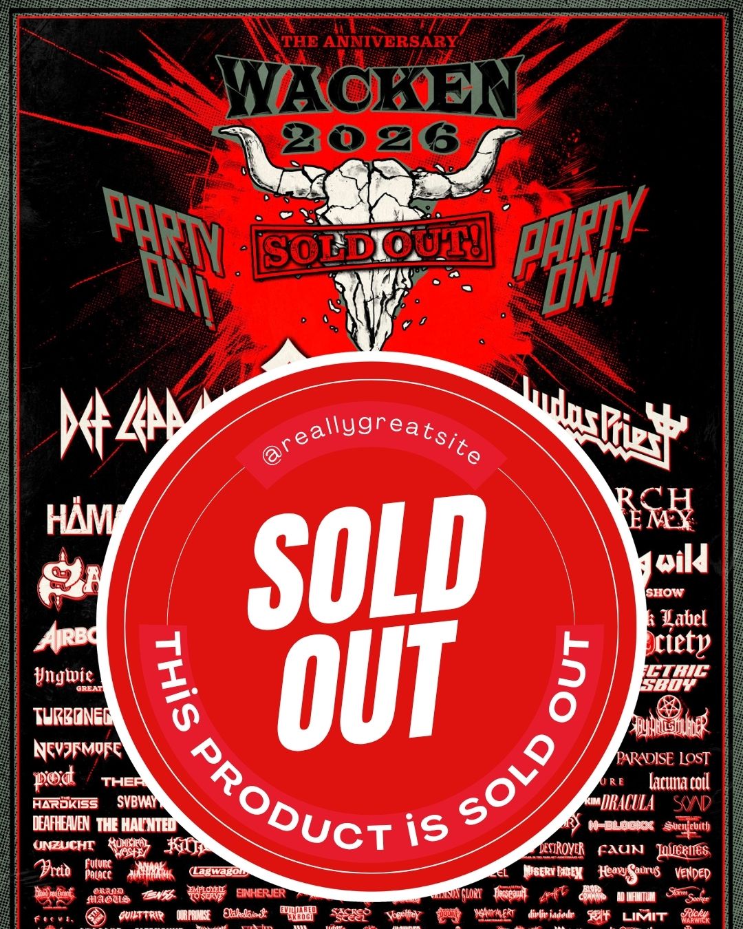 Wacken Open Air 2026 Tickets Sold Out